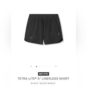 Black Men ASRV DSG 0751 Shorts